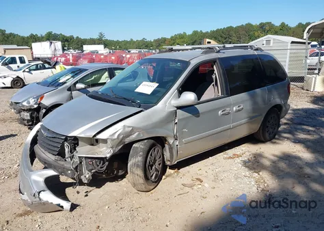 2006 Chrysler Town & Country из США, поврежденный, VIN 1A4GP45R06B757108